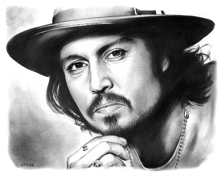 Johnny Depp Drawing Best
