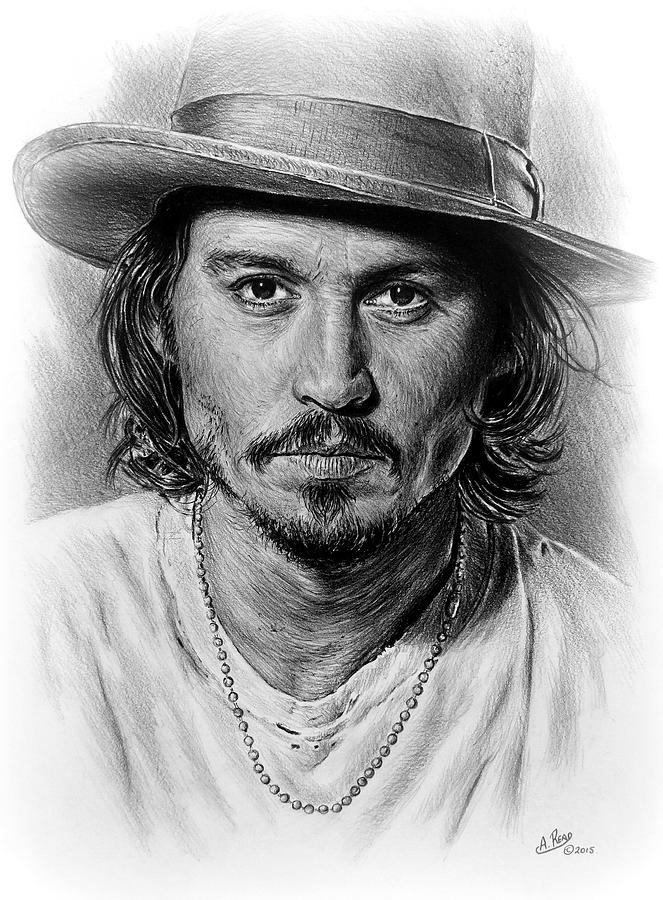 Johnny Depp Drawing Image