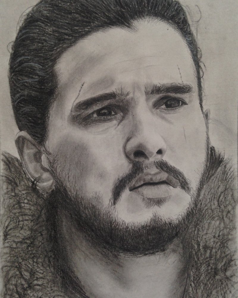 Jon Snow Drawing Art