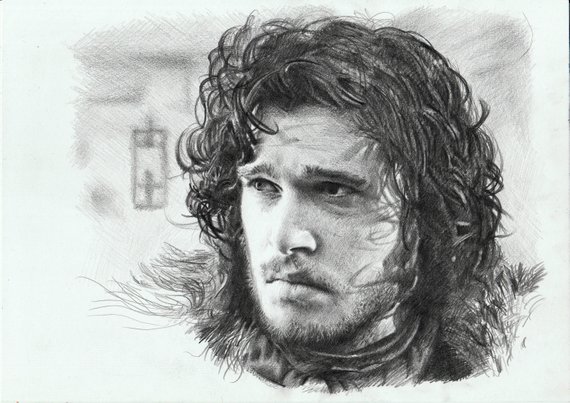 Jon Snow Drawing Pic
