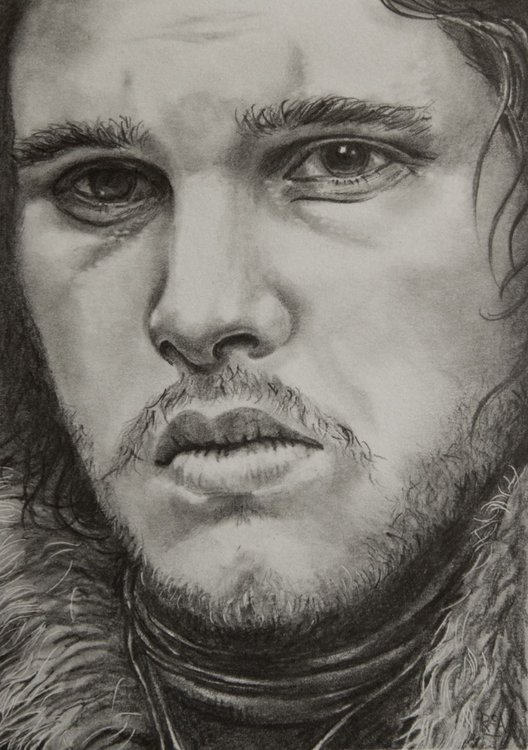 Jon Snow Drawing
