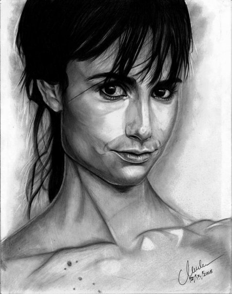 Jordana Brewster Drawing Pic