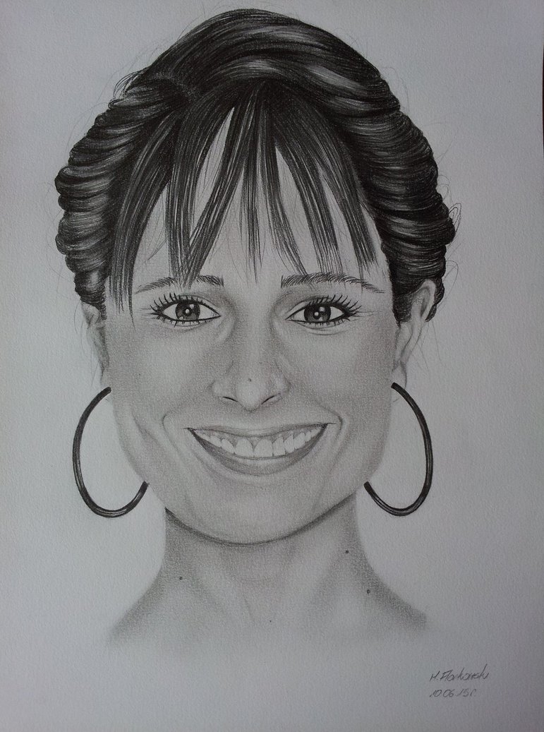 Jordana Brewster Drawing Picture