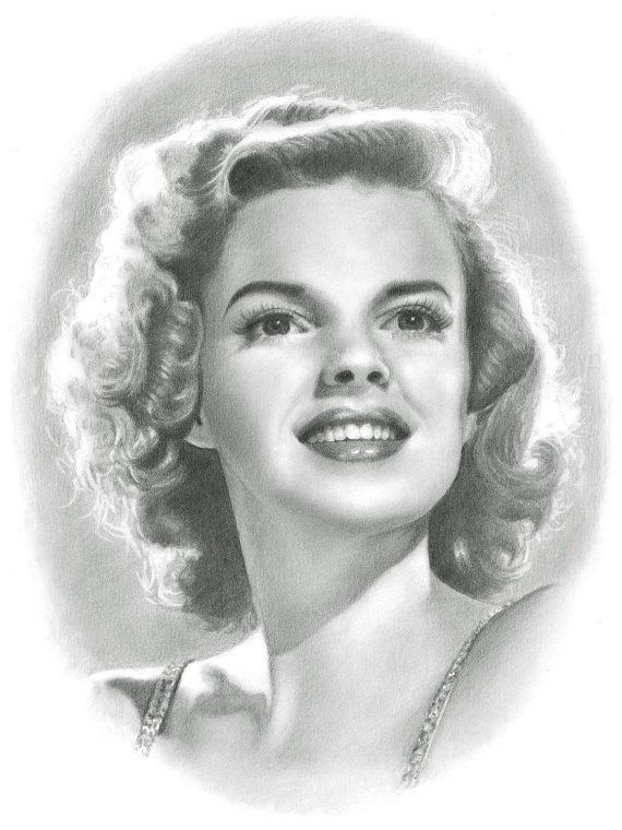 Judy Garland Drawing Photo