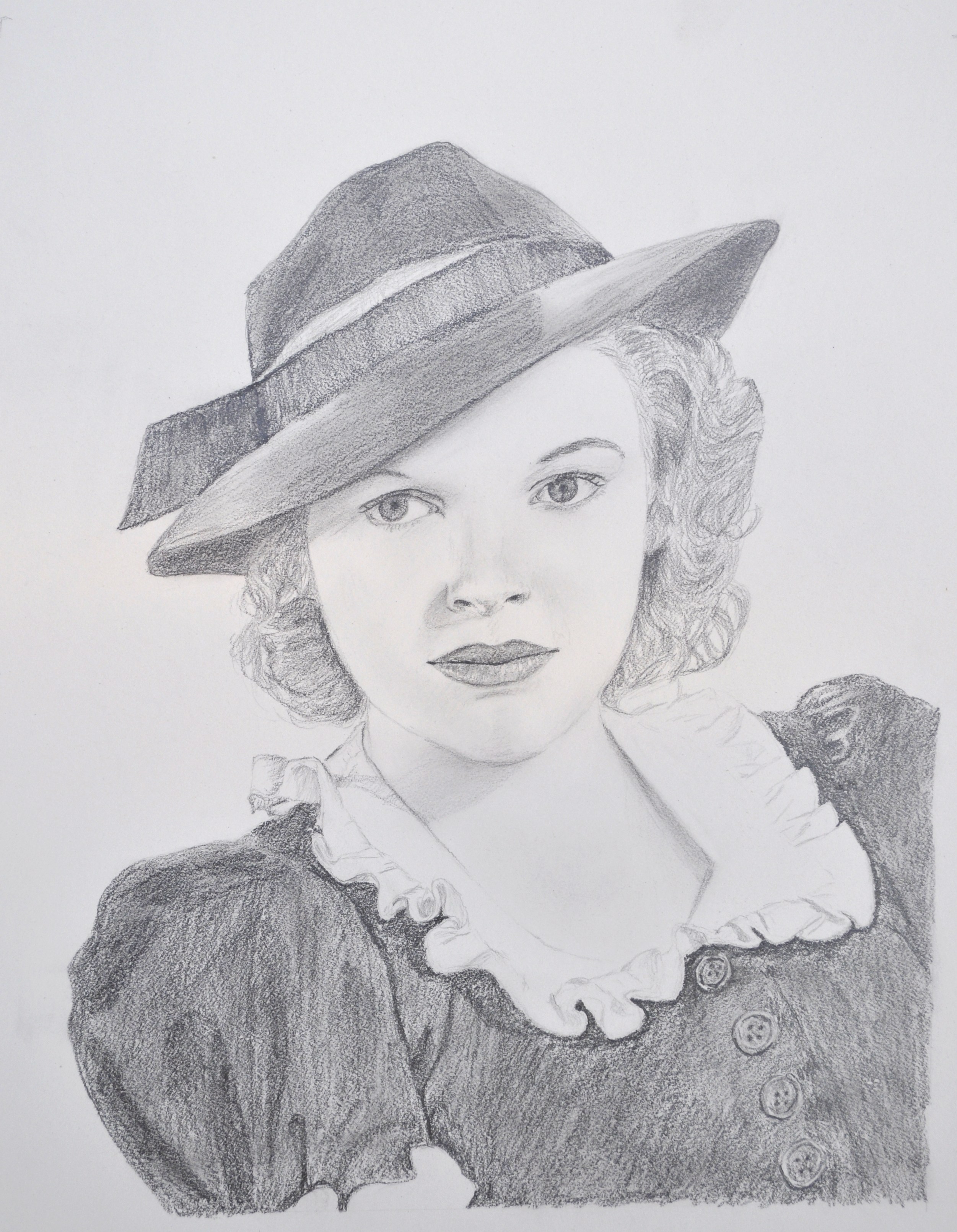 Judy Garland Drawing Realistic