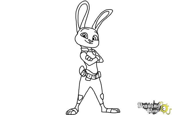 Judy Hopps Drawing Realistic