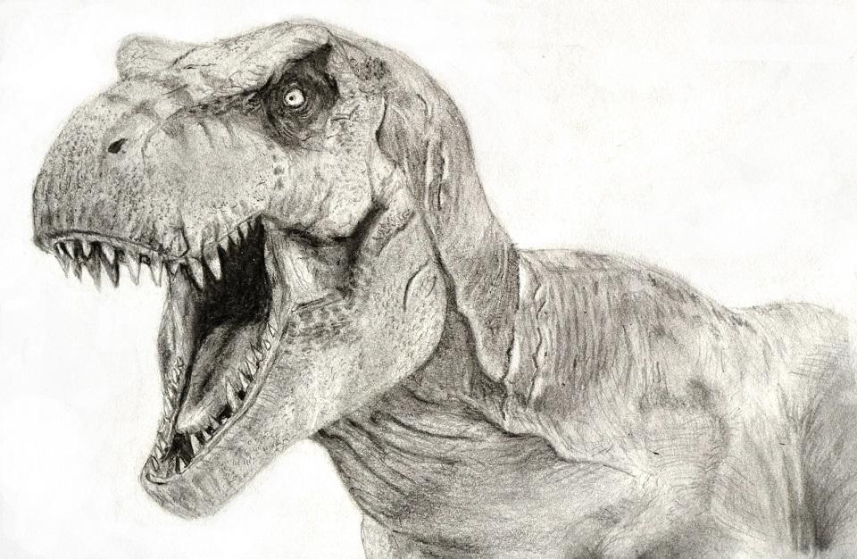 Jurassic World Dinosaur Drawing Beautiful Art