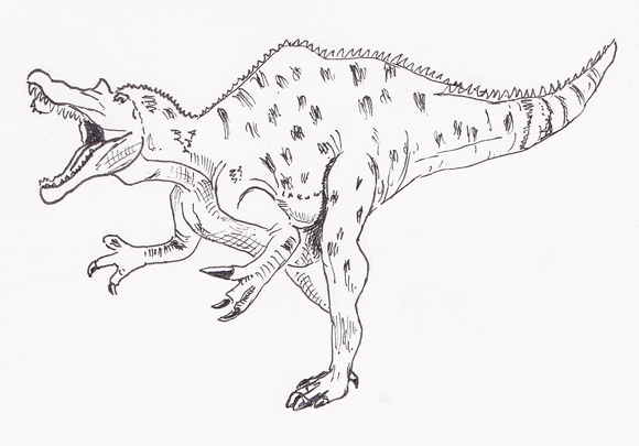 Jurassic World Dinosaur Drawing Sketch