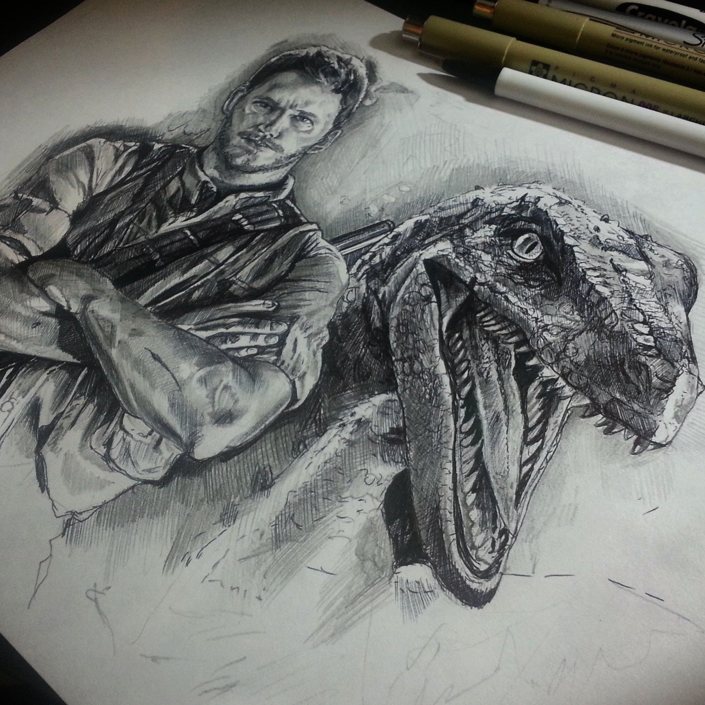 Jurassic World Drawing Image
