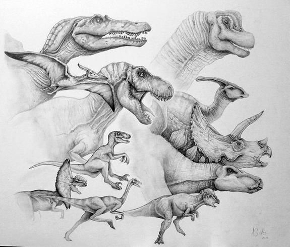 Jurassic World Drawing Pics