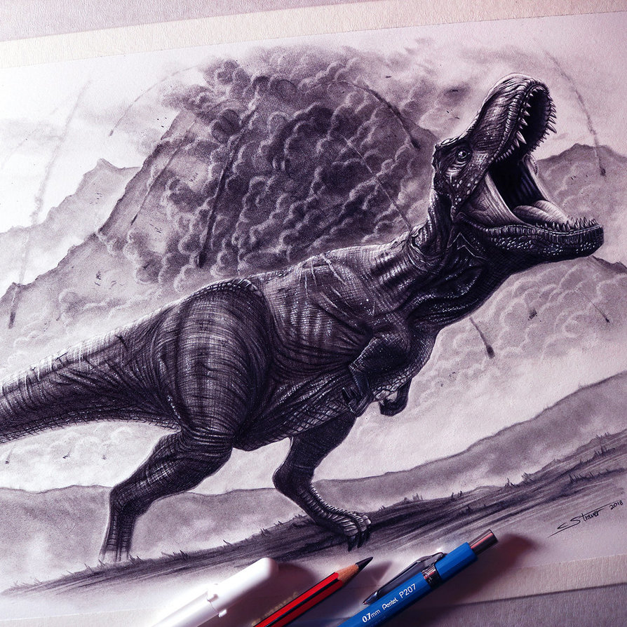 Jurassic World Drawing Picture
