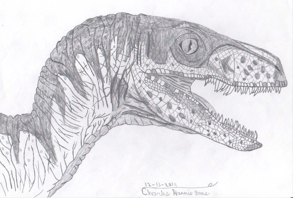 Jurassic World Fallen Kingdom Dinosaur Drawing Pic