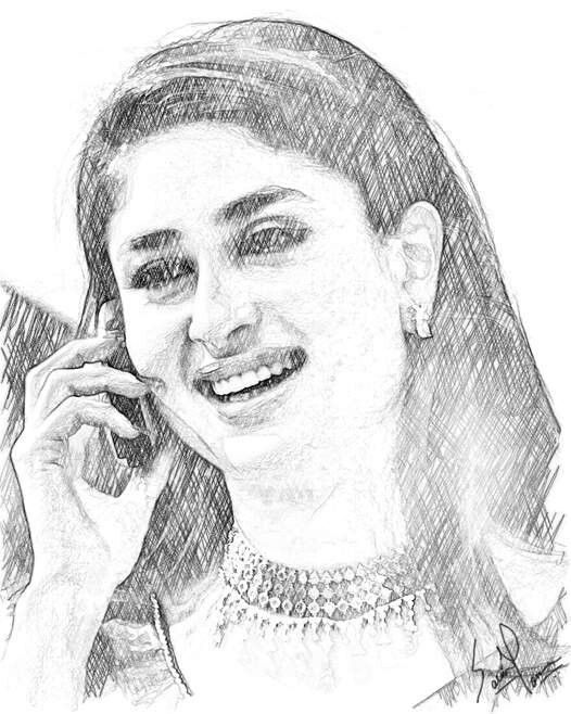 Kareena Kapoor Drawing Photo