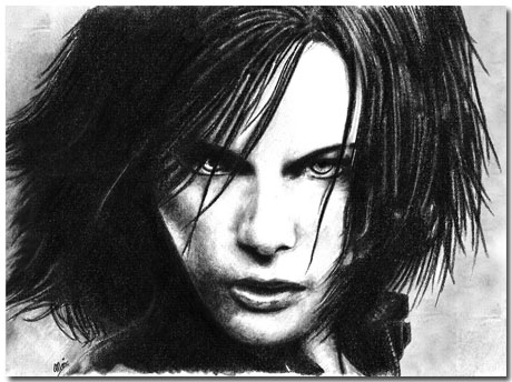 Kate Beckinsale Drawing Amazing