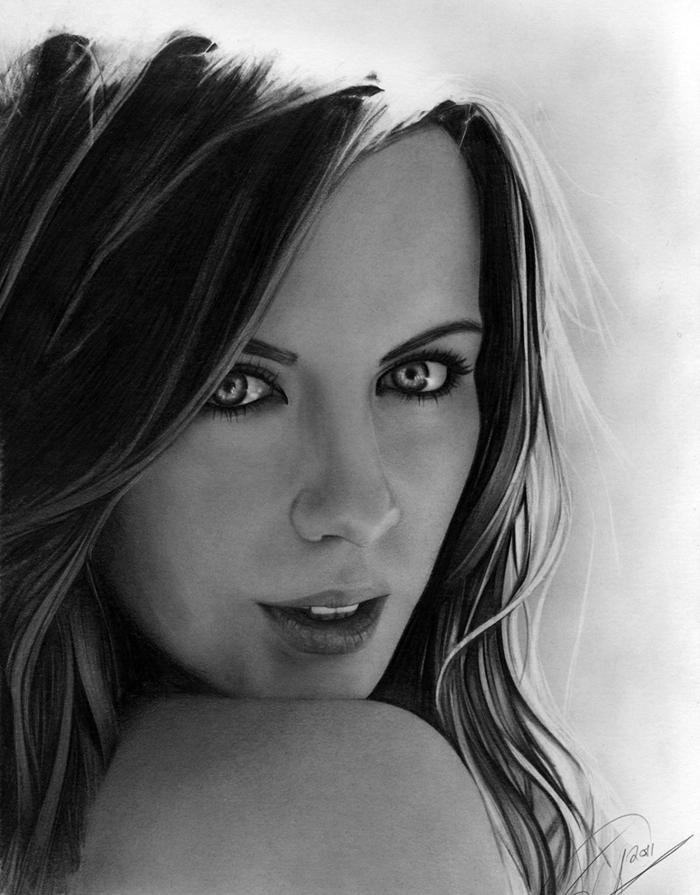Kate Beckinsale Drawing Pics