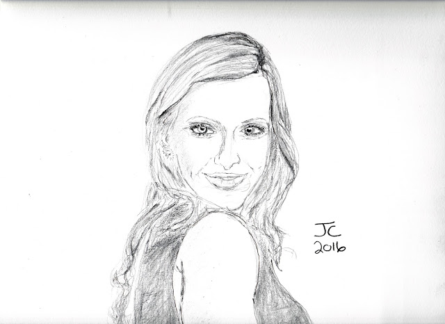 Katie Cassidy Art Drawing
