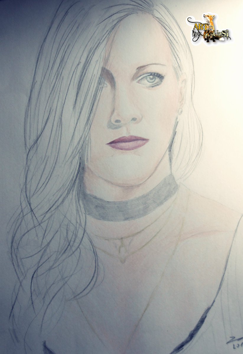 Katie Cassidy Drawing Amazing