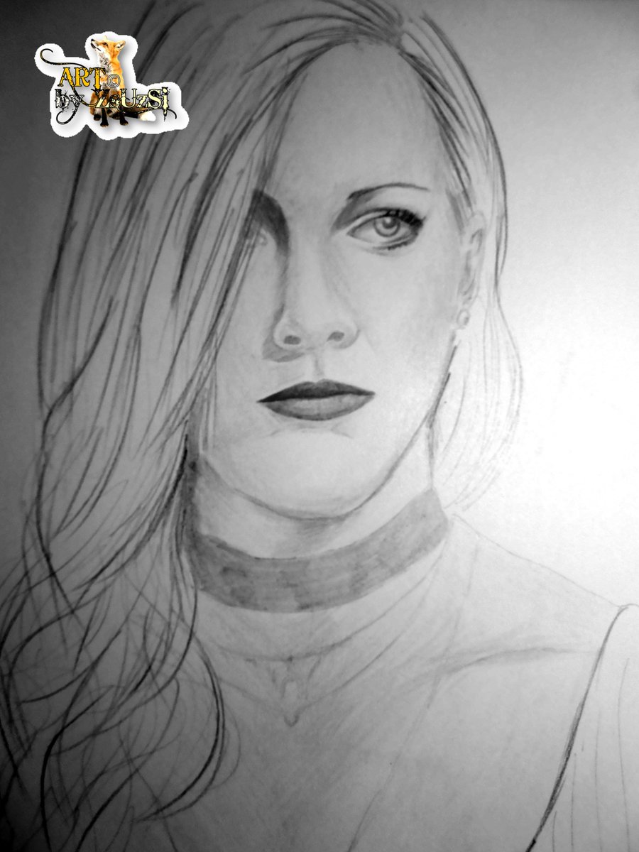 Katie Cassidy Drawing Beautiful Image