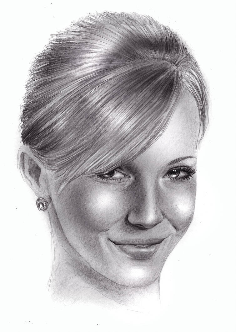 Katie Cassidy Drawing High-Quality