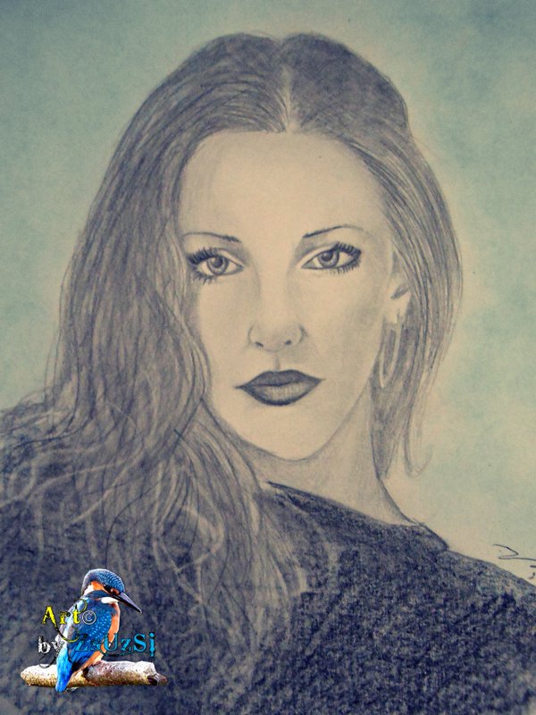 Katie Cassidy Drawing Pic