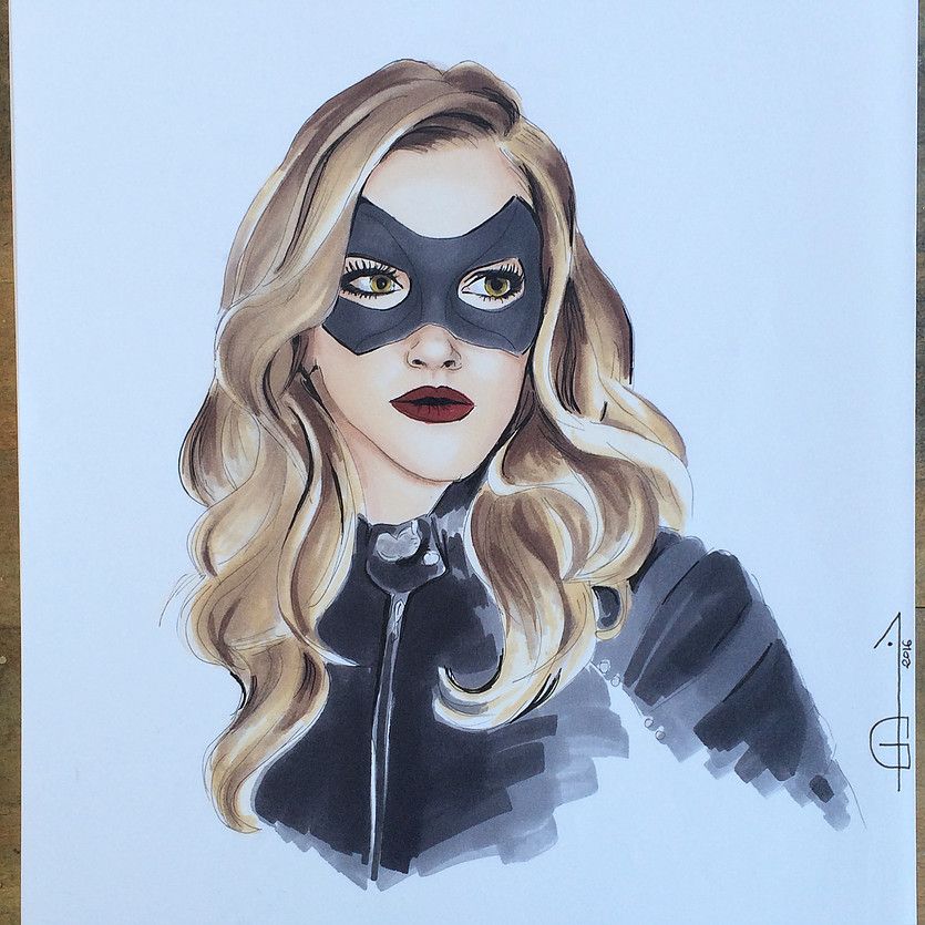 Katie Cassidy Drawing