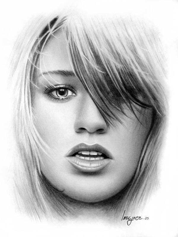 Kelly Clarkson Drawing Image