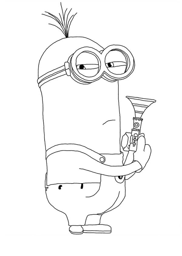 Kevin Minions Drawing Photo