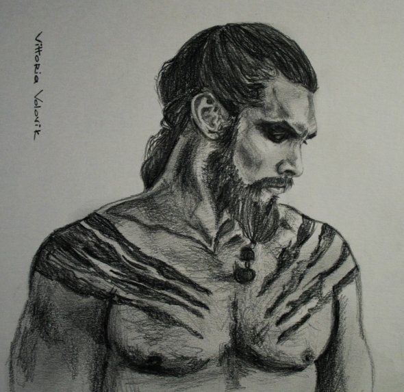 Khal Drogo Drawing Realistic