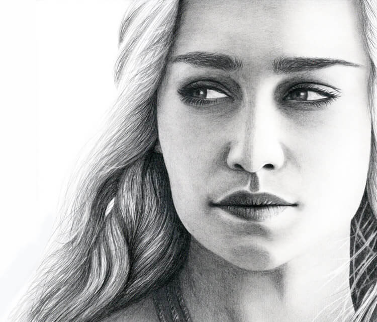 Khaleesi Drawing Realistic