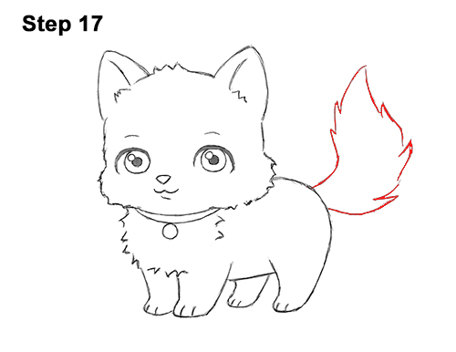 Kitten Drawing Image