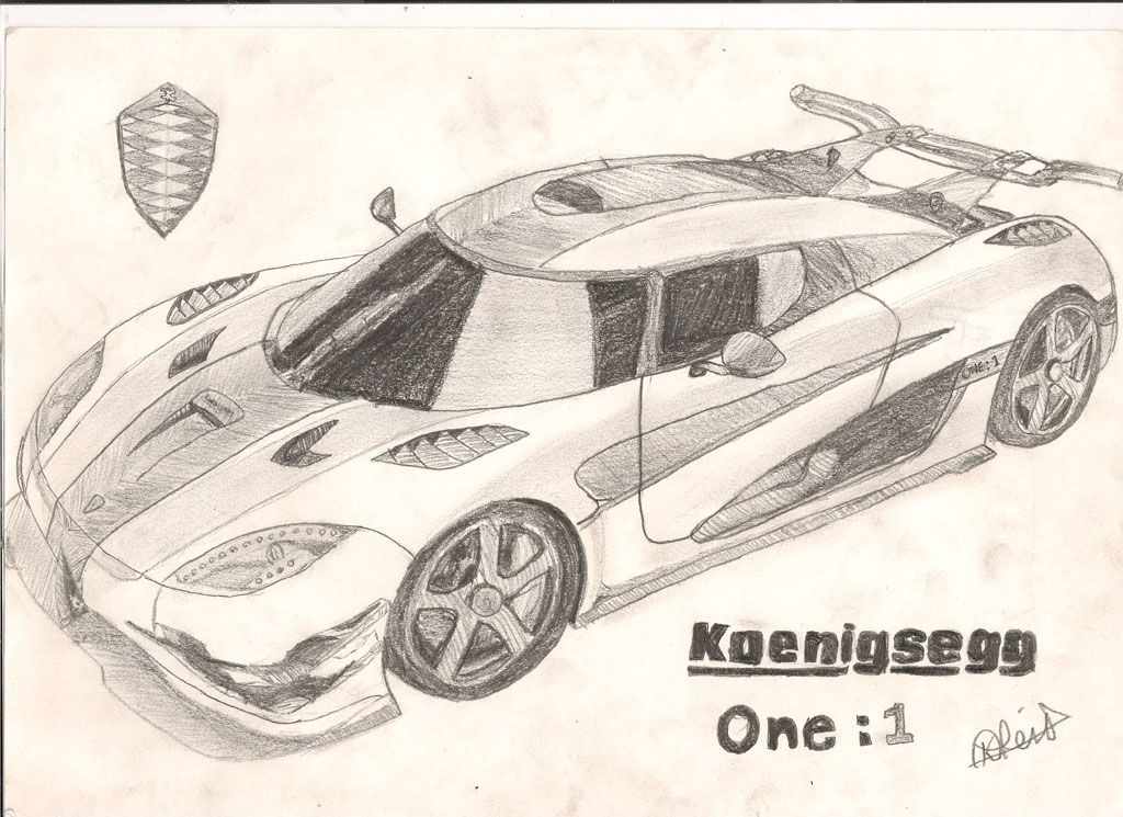 Koenigsegg Drawing Amazing