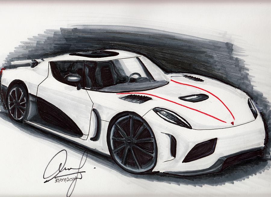 Koenigsegg Drawing Best