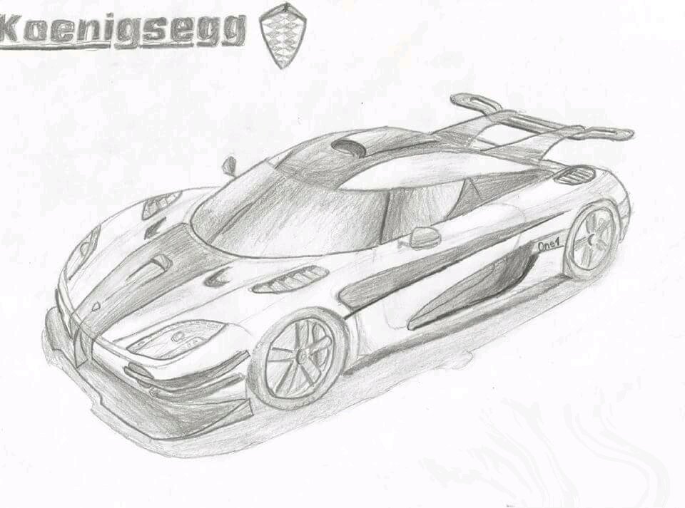Koenigsegg Drawing Photo