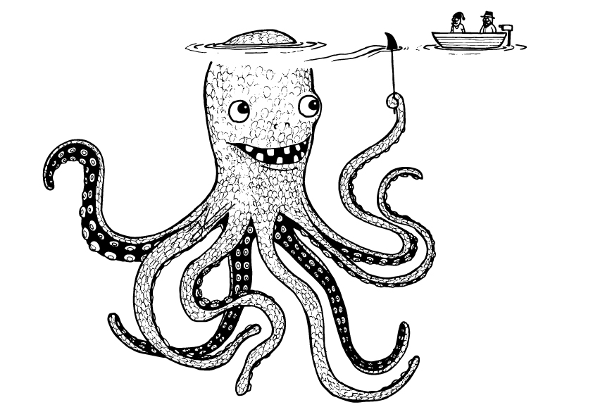 Kraken Drawing Amazing