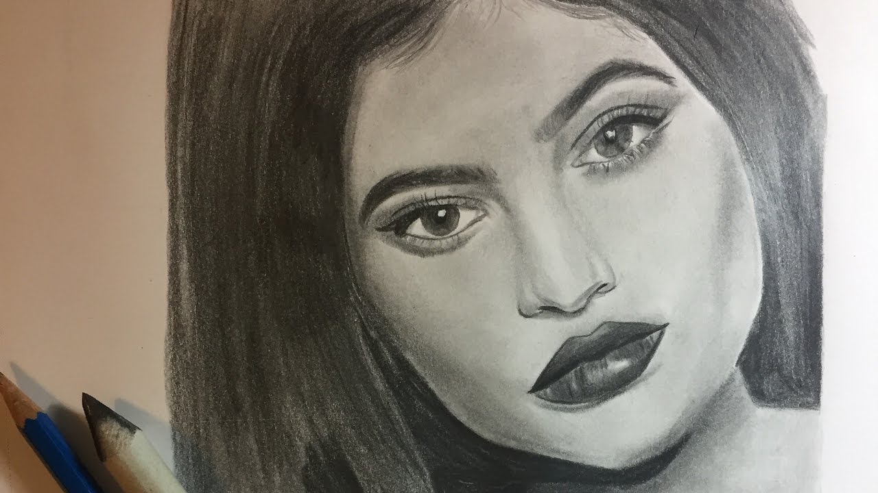 Kylie Jenner Drawing Art
