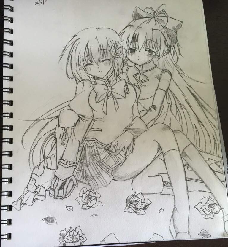 Kyoko Sakura Drawing Photo