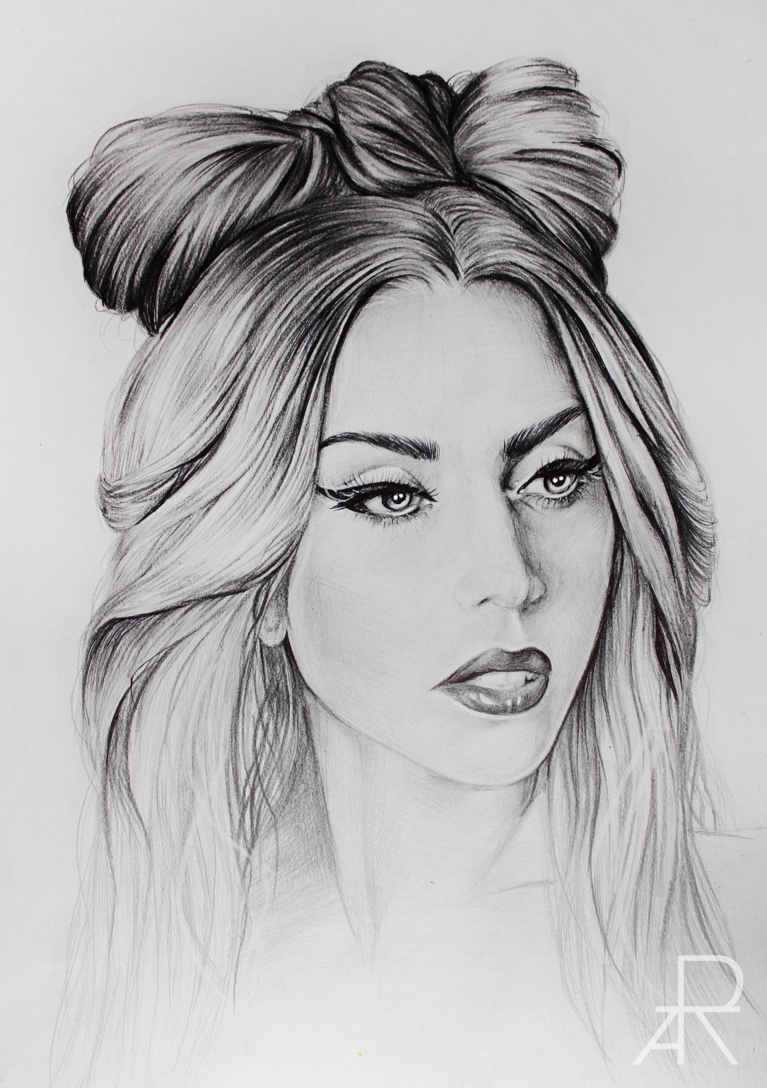 Lady Gaga Drawing Photo