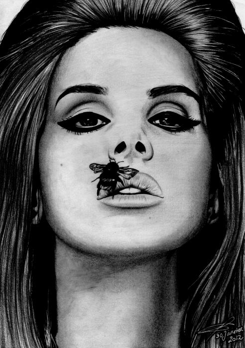 Lana Del Rey Drawing Best