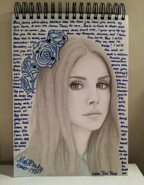 Lana Del Rey Drawing Images