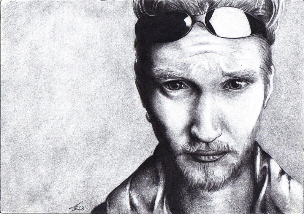 Layne Staley Drawing Picture
