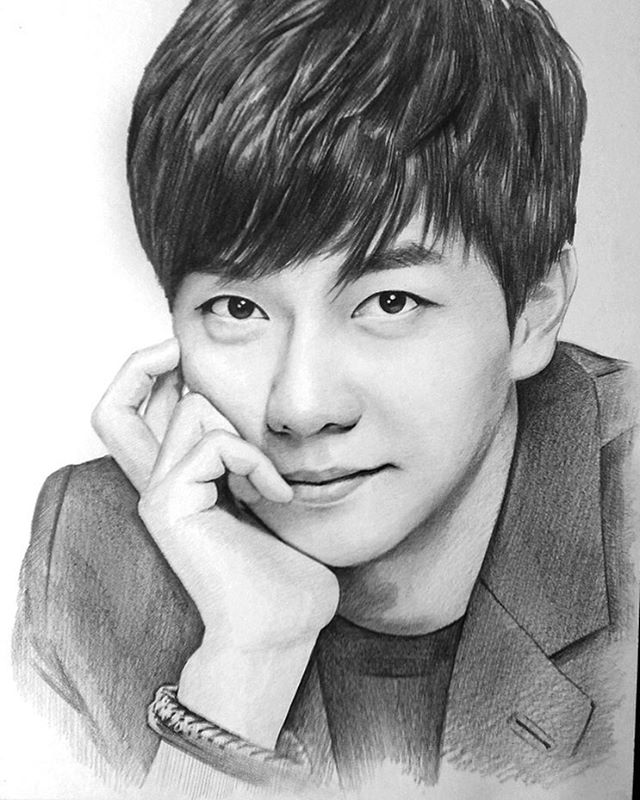 Lee Seung Gi Drawing Pictures