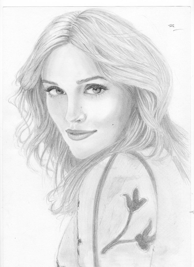 Leighton Meester Drawing Best