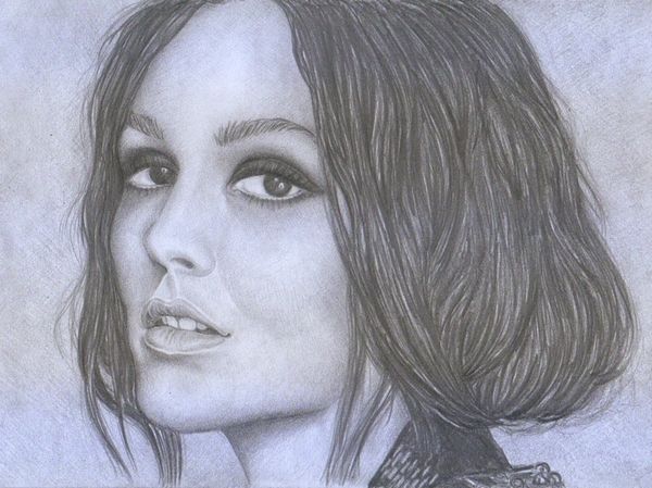Leighton Meester Drawing Image