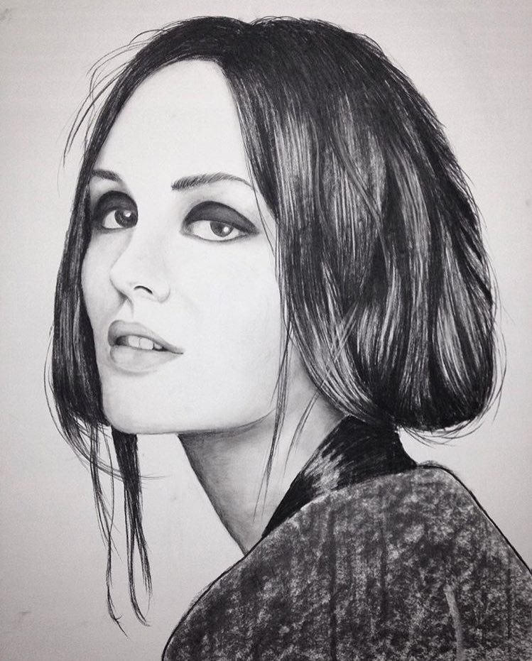 Leighton Meester Drawing Pic