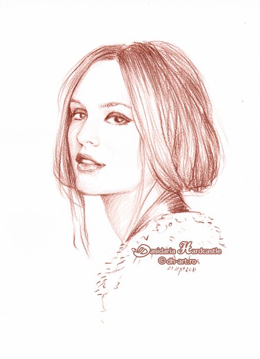Leighton Meester Drawing Picture