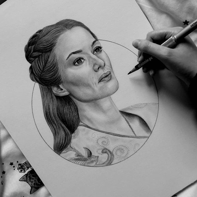 Lena Headey Drawing