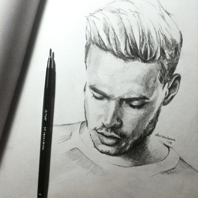 Liam Payne Drawing Image
