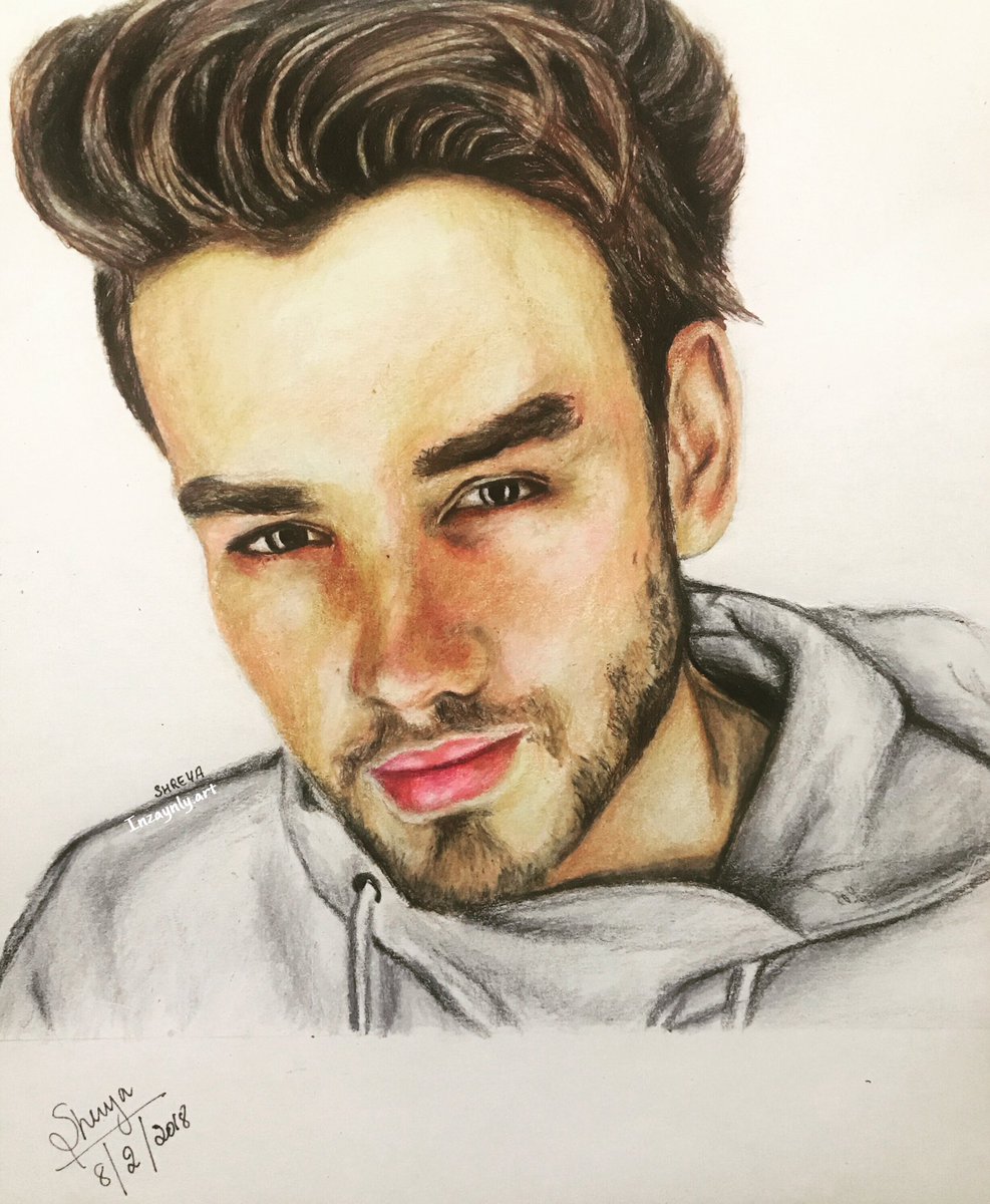 Liam Payne Drawing Sketch