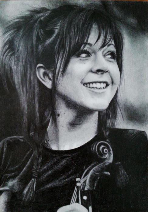 Lindsey Stirling Drawing Amazing