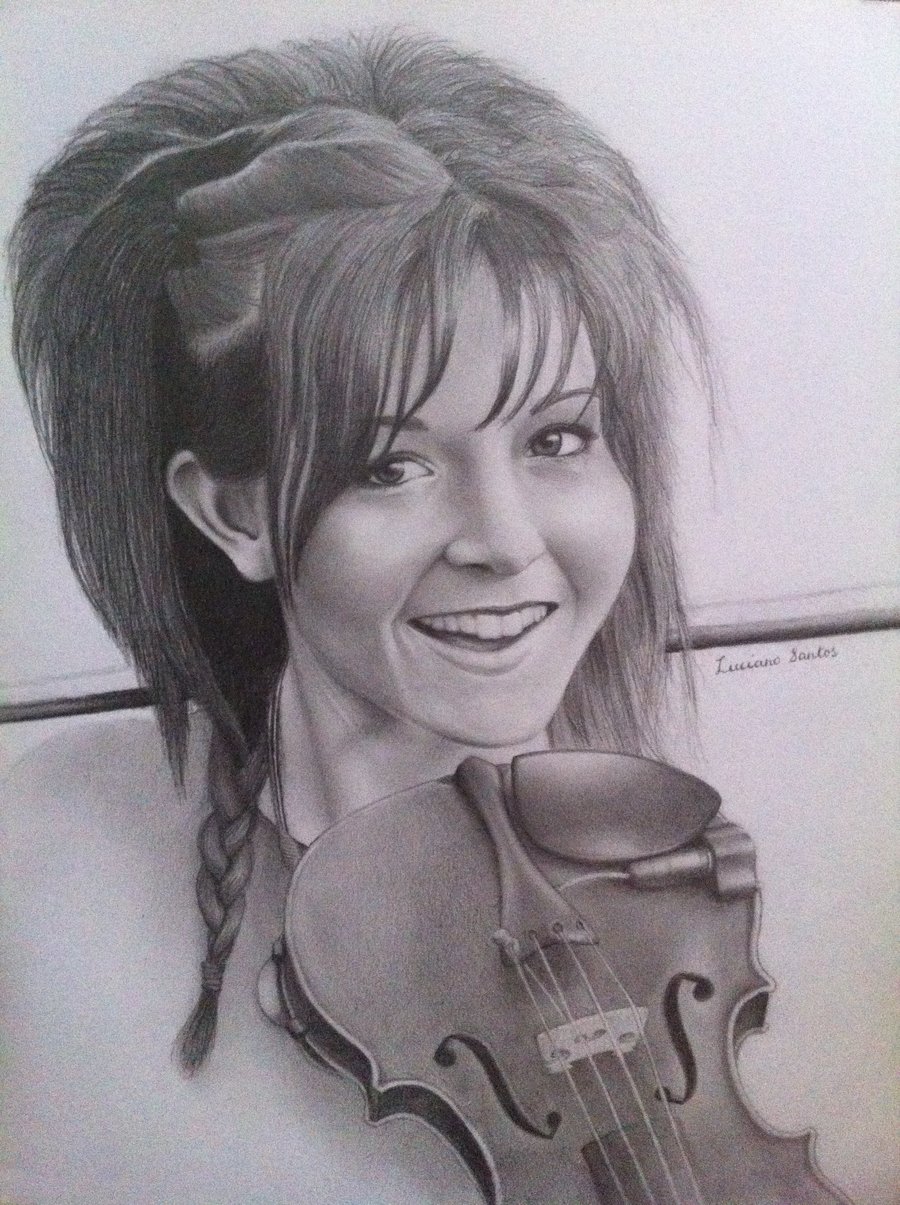 Lindsey Stirling Drawing Realistic